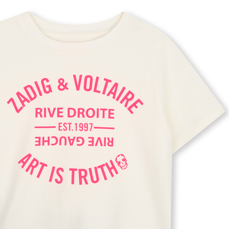 Camiseta de mangas curtas ZADIG & VOLTAIRE 
                        GIRL