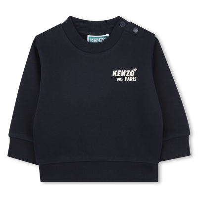 Moletom de lã escovada KENZO KIDS BOY