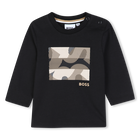 Camiseta de manga longa BOSS 
                    BOY