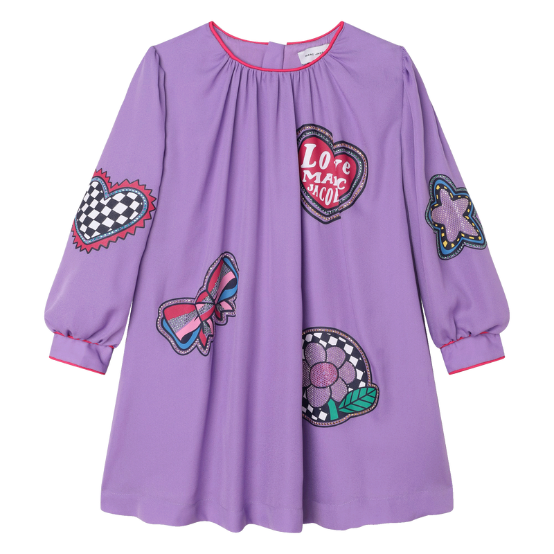Party crêpe dress THE MARC JACOBS 
                    GIRL