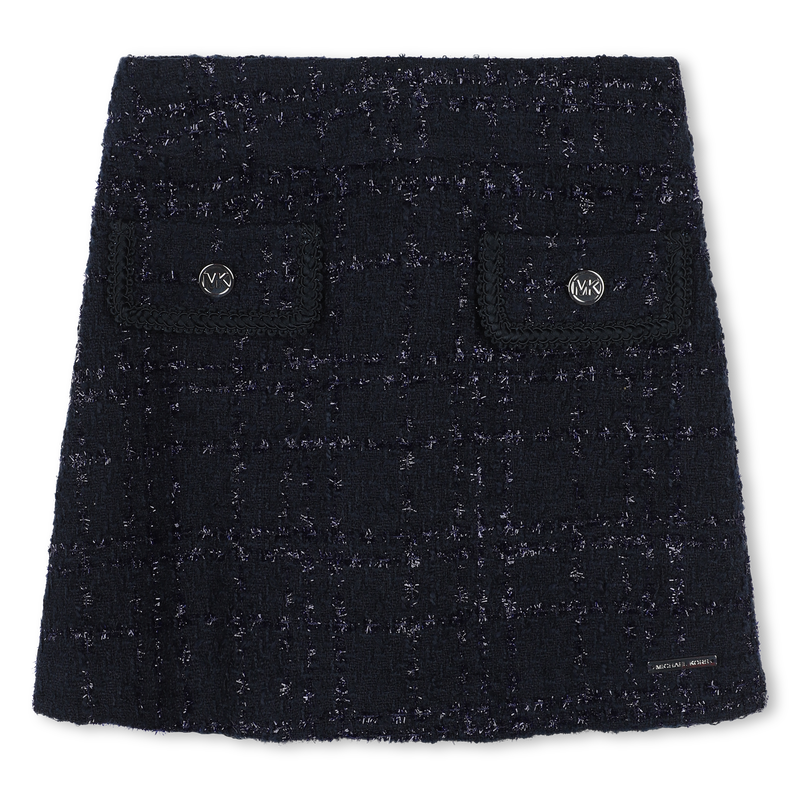 Saia curta em tweed MICHAEL KORS 
                        GIRL