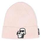 Gorro de malha KARL LAGERFELD KIDS 
                    GIRL