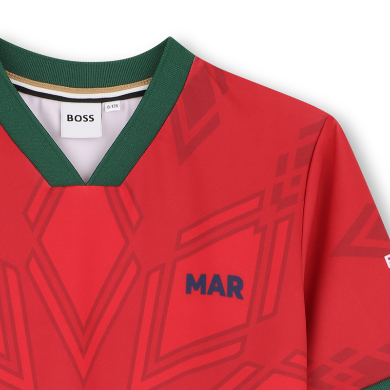 T-SHIRT DE MANGA CURTA BOSS 
                        BOY