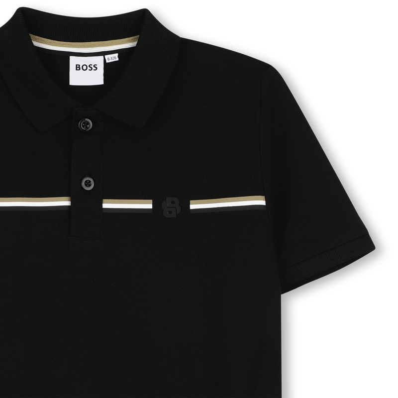 Polo de manga curta BOSS 
                        BOY
