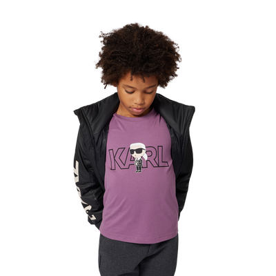 T-shirt de manga curta KARL LAGERFELD KIDS BOY