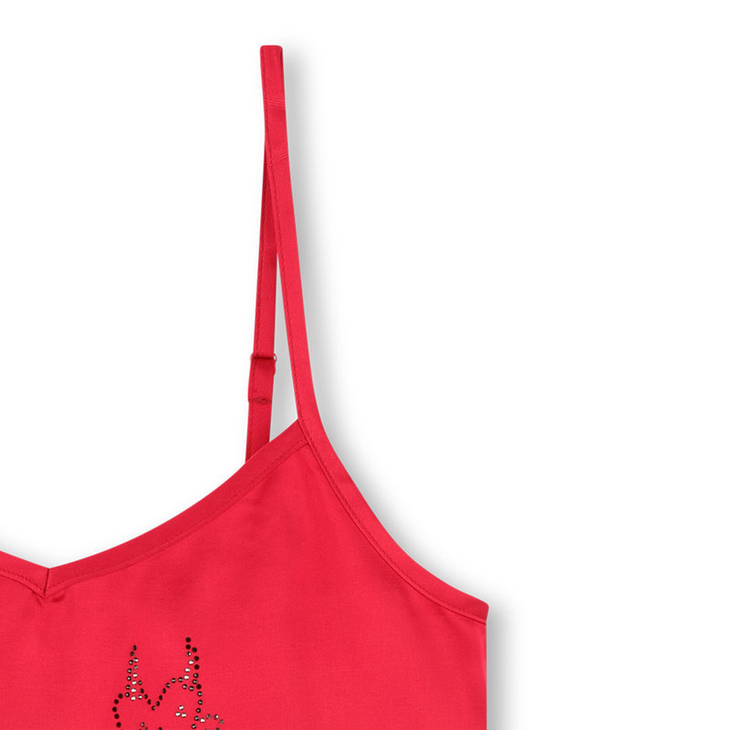 Top de cetim com strass ZADIG & VOLTAIRE 
                        GIRL