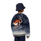 Chap&eacute;u de balde de poli&eacute;ster com acolchoado KENZO KIDS 
                    UNISEX