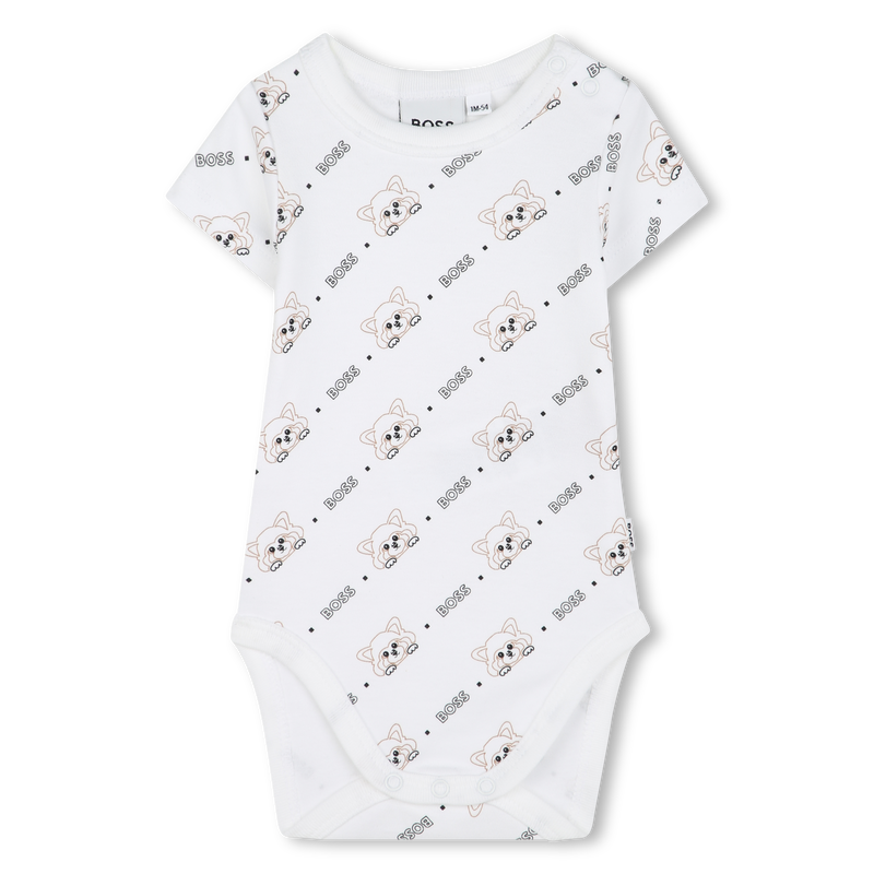 Conjunto rec&eacute;m-nascido 3 pe&ccedil;as BOSS 
                        UNISEX