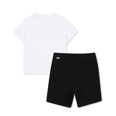 CONJUNTO DE T-SHIRTS E CAL&Ccedil;&Otilde;ES BERMUDAS BOSS BOY
