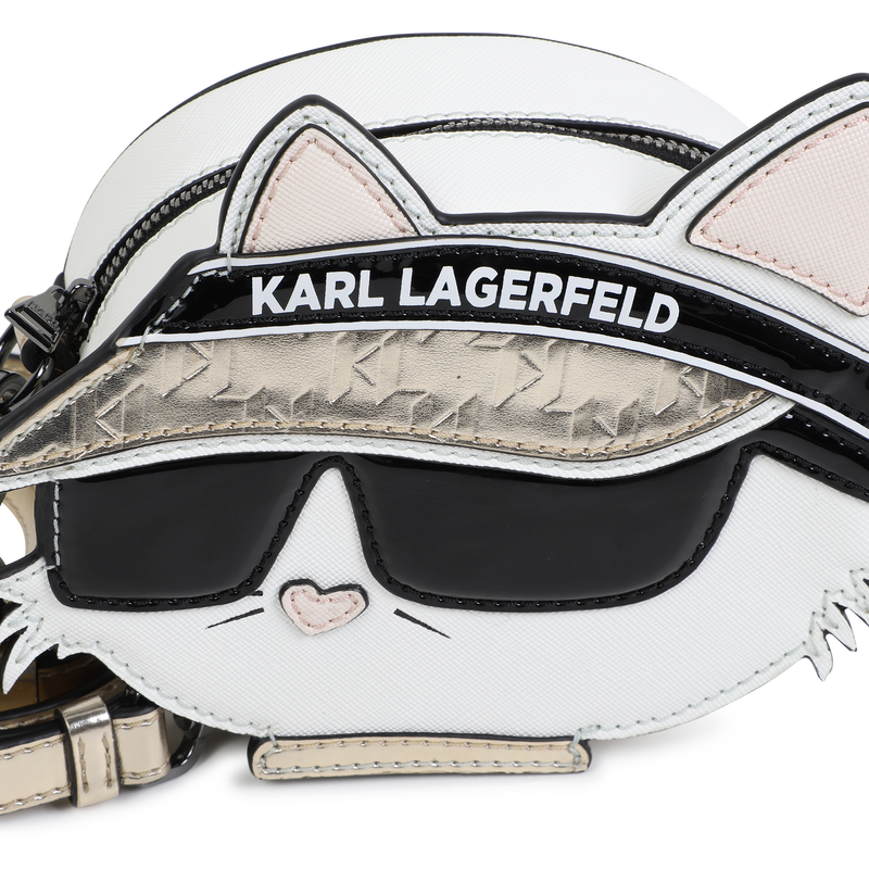 Bolsa de lona revestida KARL LAGERFELD KIDS 
                        GIRL