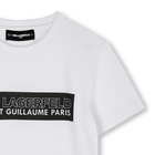 T-shirt de manga curta KARL LAGERFELD KIDS 
                    BOY