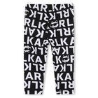 Conjunto de vestido e cal&ccedil;a KARL LAGERFELD KIDS 
                    MENINA