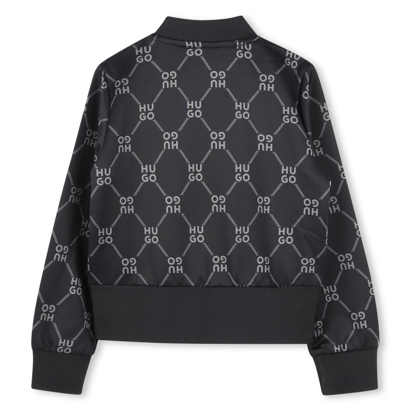 Sweatshirt com fecho de correr HUGO 
                        GIRL