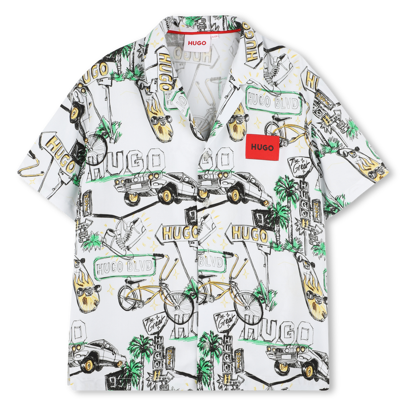 Camisa de manga curta HUGO 
                        BOY