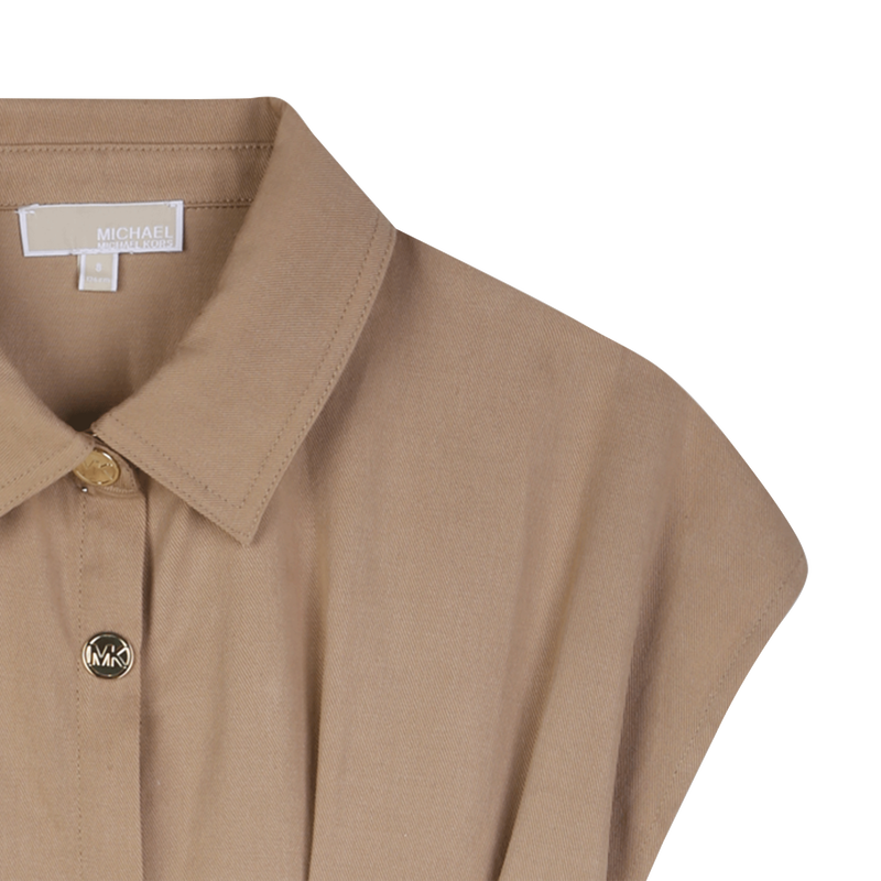 VESTIDO DE MANGA CURTA MICHAEL KORS 
                        GIRL