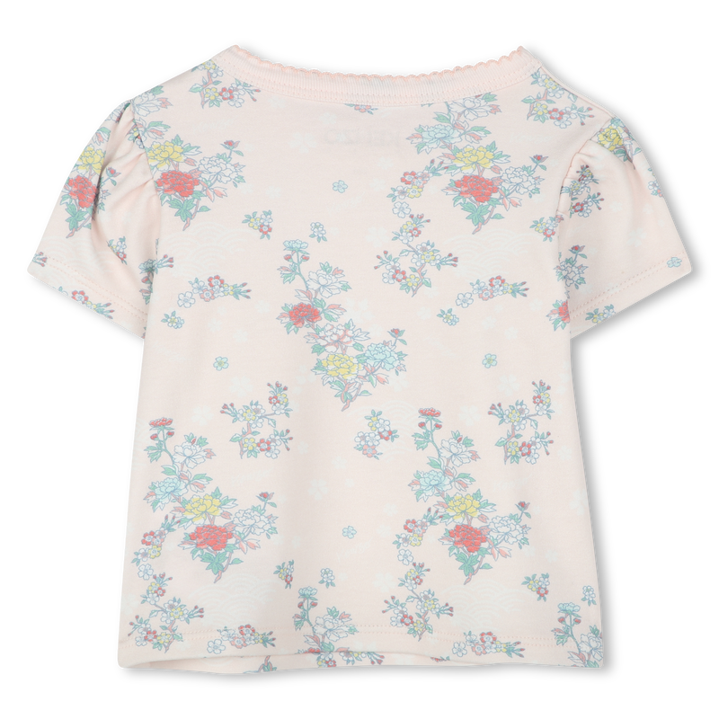 Conjunto de calções e t-shirt KENZO KIDS 
                    GIRL