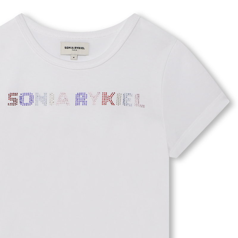 T-shirt com ilustração SONIA RYKIEL 
                    GIRL