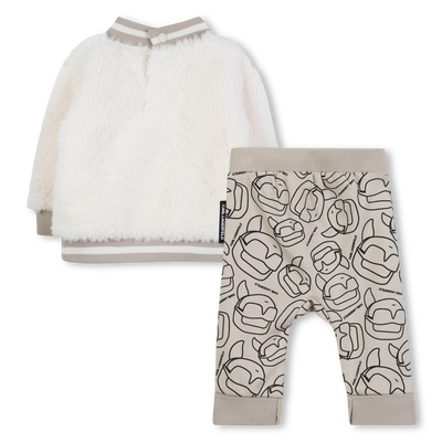 Conjunto de moletom e calças de jogging KARL LAGERFELD KIDS BOY