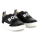 Sapatilhas de pele com velcro BOSS 
                    BOY