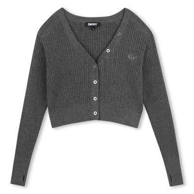 Cardigan de tric&ocirc; DKNY GIRL