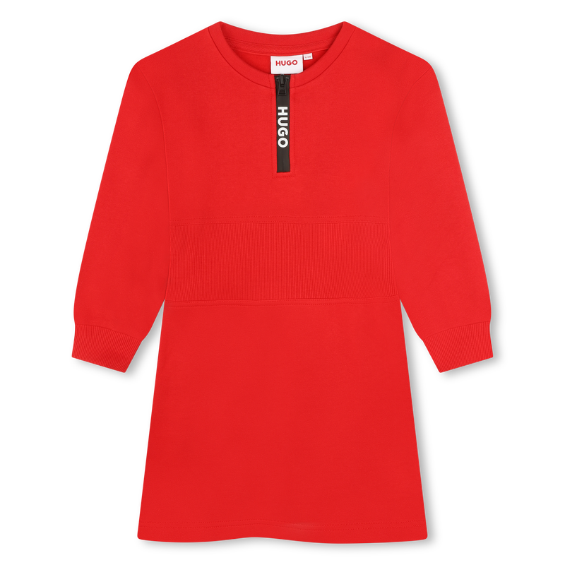VESTIDO MANGAS COMPRIDAS HUGO 
                    GIRL