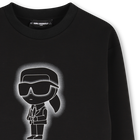 Moletom duplo jersey KARL LAGERFELD KIDS 
                    BOY