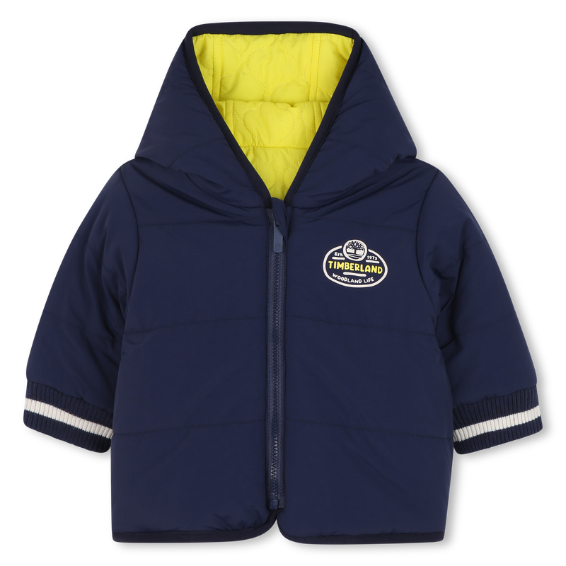 Jaqueta revers&iacute;vel com capuz quente TIMBERLAND 
                        BOY