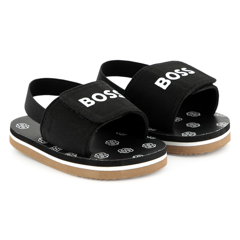 Sand&aacute;lias com velcro BOSS 
                        BOY