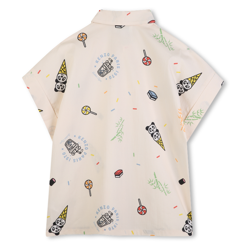 CAMISA DE MANGA CURTA KENZO KIDS 
                        BOY