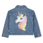 Jaqueta jeans com bolsos BILLIEBLUSH 
                    GIRL