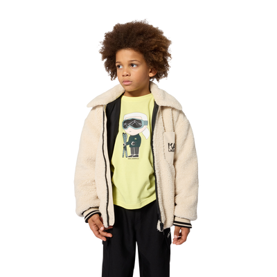 Camiseta de manga longa KARL LAGERFELD KIDS BOY