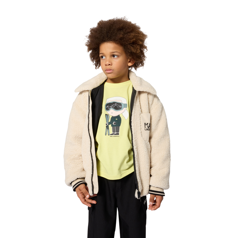 Camiseta de manga longa KARL LAGERFELD KIDS 
                        BOY