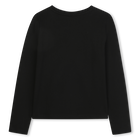 T-shirt de manga comprida em jersey MICHAEL KORS 
                    GIRL