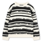 Sweatshirt &agrave;s riscas KARL LAGERFELD KIDS 
                    BOY
