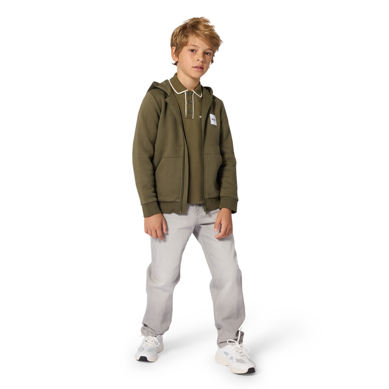 Cardigan esportivo BOSS 
                        BOY
