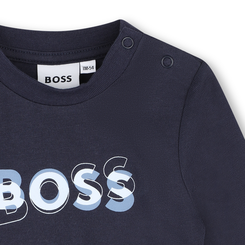 Conjunto de cal&ccedil;a, cardig&atilde; e camiseta BOSS 
                        BOY