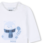 Camiseta de manga longa BOSS 
                    BOY