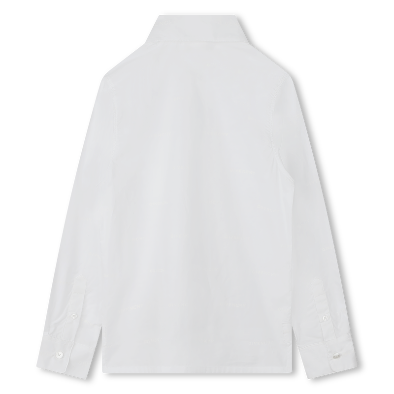 Camisa estampada em popelina GIVENCHY 
                    BOY