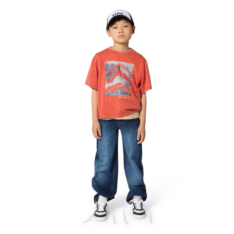 T-SHIRT DE MANGA CURTA ZADIG & VOLTAIRE 
                        BOY