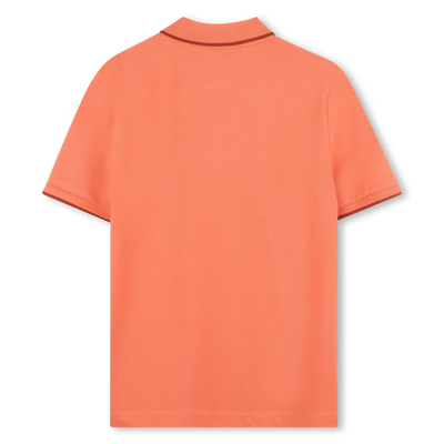 Polo liso de algod&atilde;o piqu&eacute; BOSS BOY