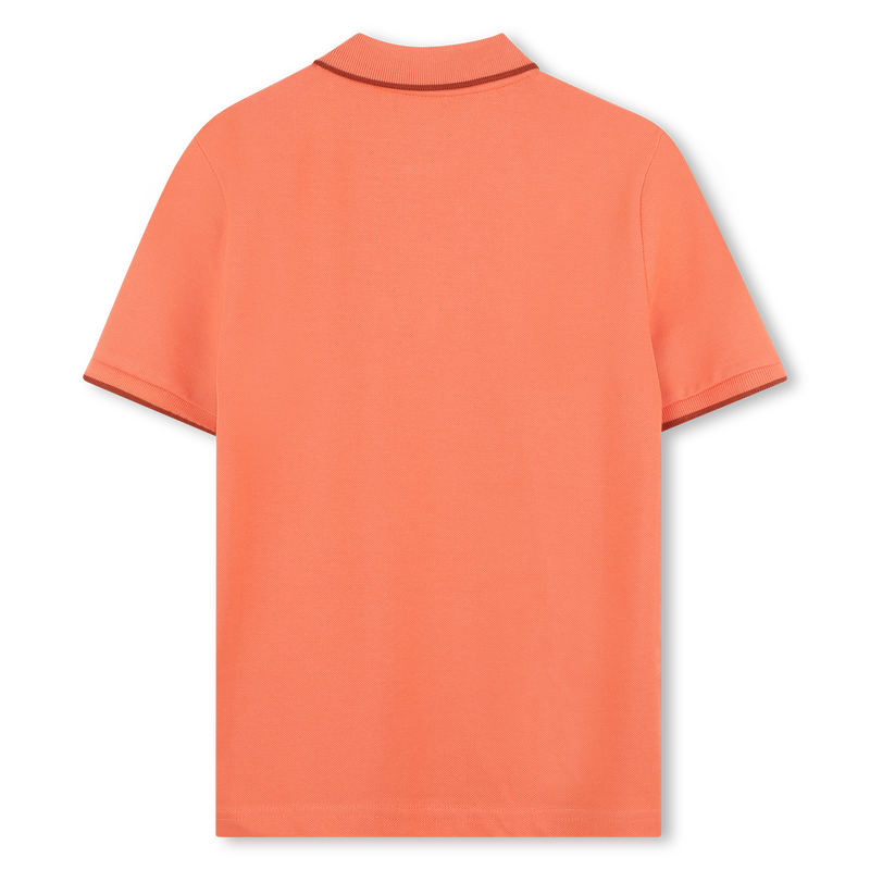 Polo liso de algod&atilde;o piqu&eacute; BOSS 
                        BOY