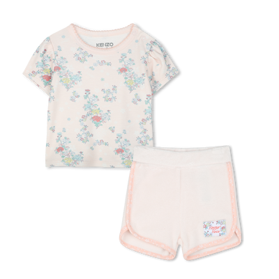 Conjunto de cal&ccedil;&otilde;es e t-shirt KENZO KIDS GIRL