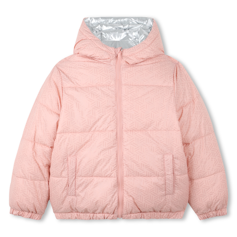 Jaqueta reversível de poliéster KENZO KIDS 
                    GIRL
