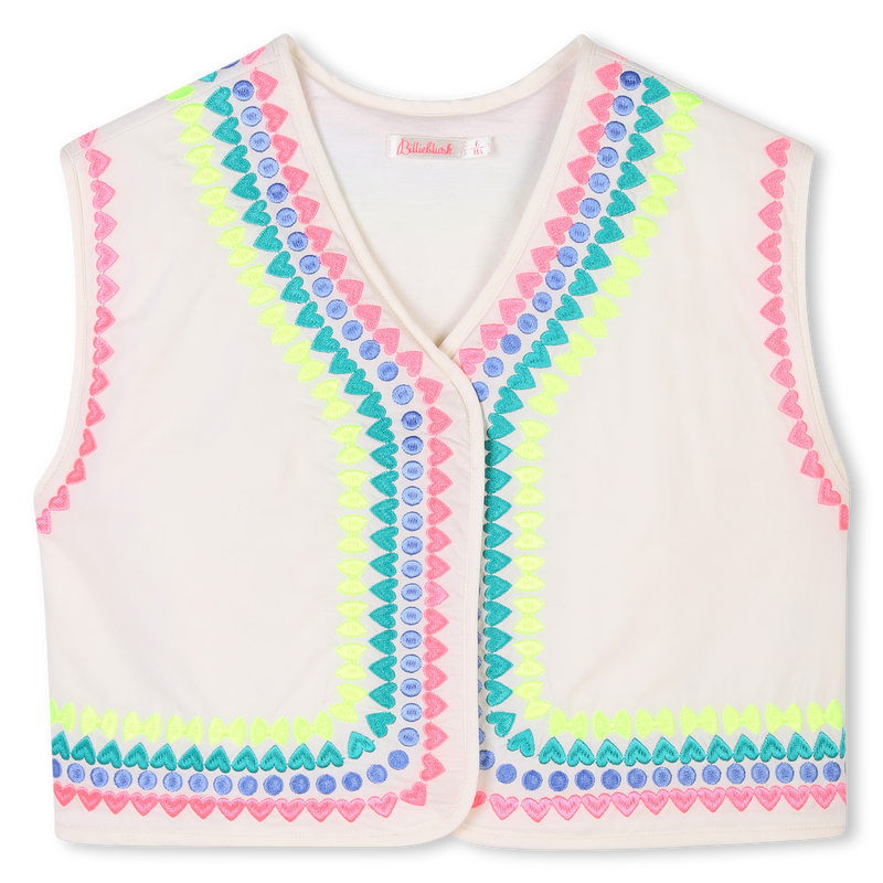 Cotton waistcoat BILLIEBLUSH 
                    GIRL