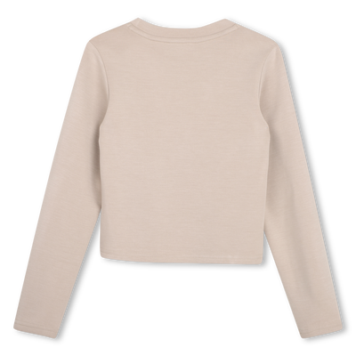Camiseta de manga longa DKNY GIRL