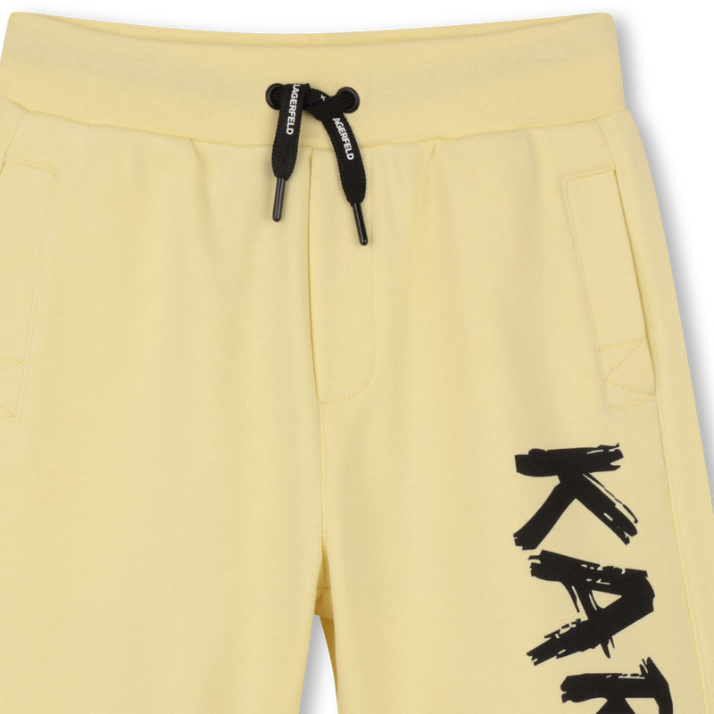 CAL&Ccedil;&Otilde;ES BERMUDAS DE ALGOD&Atilde;O KARL LAGERFELD KIDS 
                        BOY