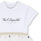 Vestido formal KARL LAGERFELD KIDS 
                    GIRL