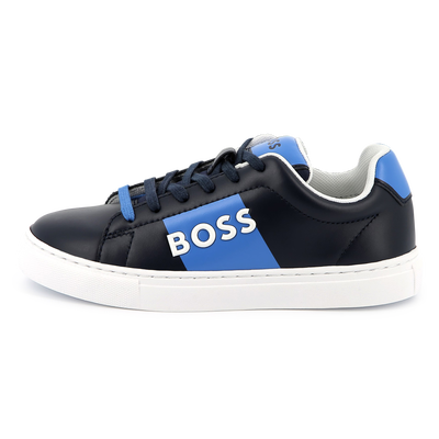 Lace-Up Leather Sneakers BOSS BOY