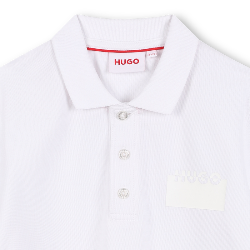 Camisa pólo de manga curta HUGO 
                    BOY