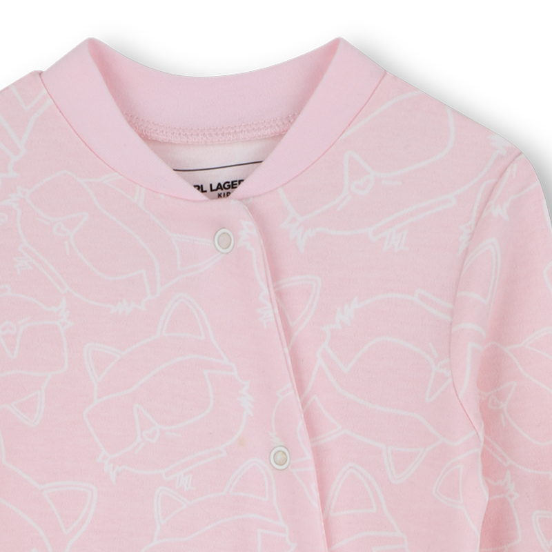 Conjunto de pijama de 3 peças KARL LAGERFELD KIDS 
                    GIRL